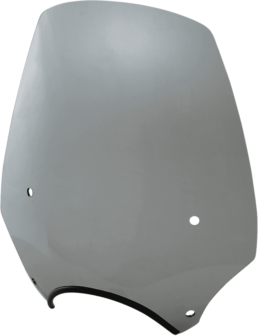 MEMPHIS SHADES 2311-0083 El Paso Windshield - 19" - 9" Headlight Cutout - Black Smoke