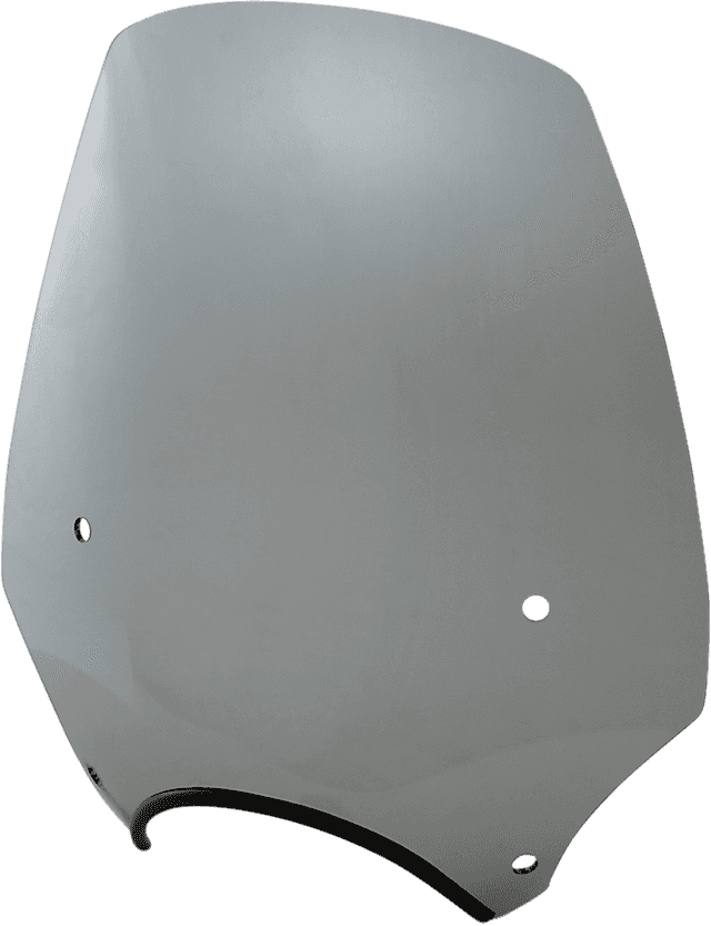 MEMPHIS SHADES 2311-0083 El Paso Windshield - 19" - 9" Headlight Cutout - Black Smoke