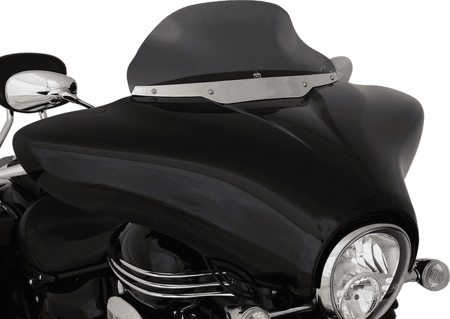 KLOCK WERKS 2312-0244 Flare® Windshield - 8-1/2" - Smoke - '10-'14 Stratoliner — image 2 of 2