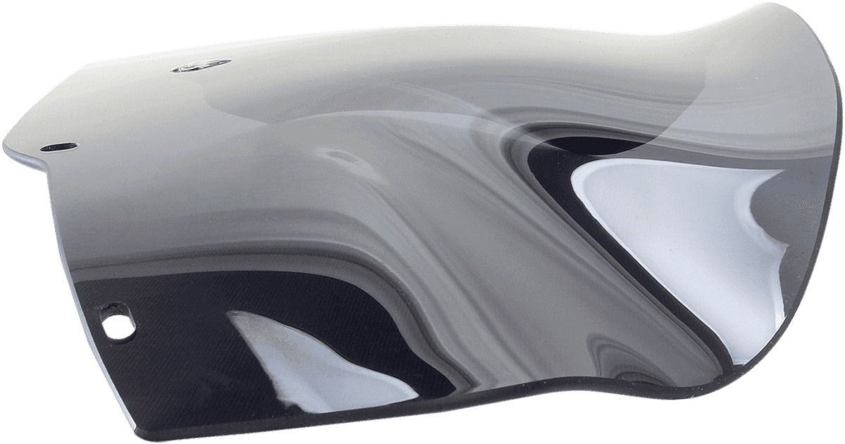 KLOCK WERKS 2312-0245 Flare® Windshield - 10" - Smoke - '10-'12 Stratoliner