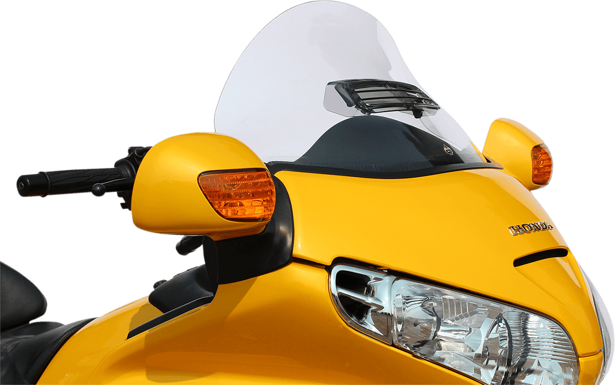 KLOCK WERKS 2312-0252 Flare® Windshield - 14" - Clear - '01-'17 Gold Wing