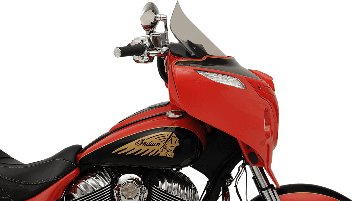KLOCK WERKS 2312-0479 Flare® Windshield - 14" - Tall - Clear - '14-'25 Indian