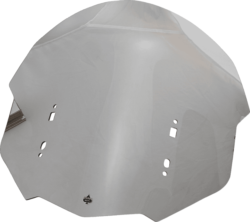 KLOCK WERKS 2312-0489 Flare® Windshield - 20-1/4" - Clear - '18-'25 Gold Wing