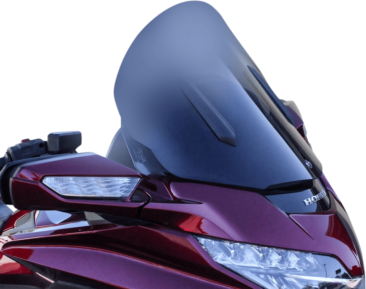 KLOCK WERKS 2312-0504 Flare® Windshield - 18" - Dark Smoke - '18-'25 Gold Wing