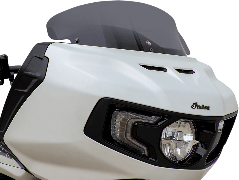 KLOCK WERKS 2312-0506 Flare® Windshield - 8" - Dark Smoke - '20-'25 Indian — image 4 of 5