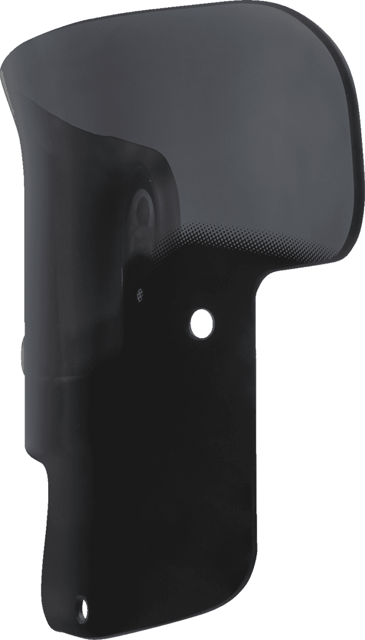 KLOCK WERKS 2312-0506 Flare® Windshield - 8" - Dark Smoke - '20-'25 Indian — image 5 of 5