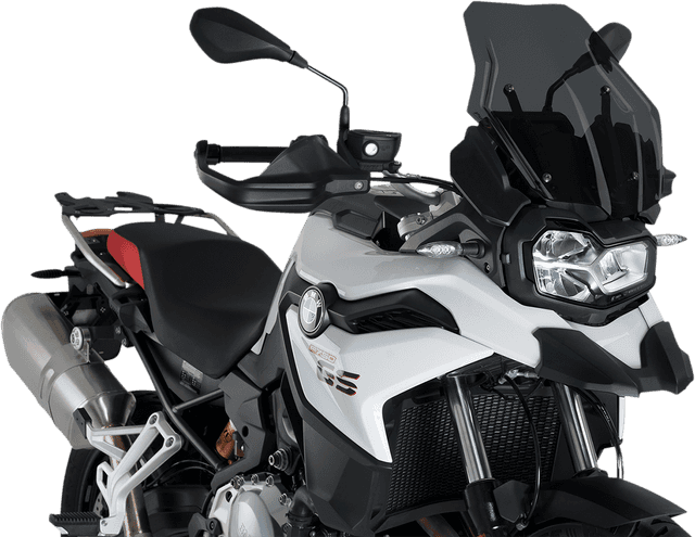 PUIG HI-TECH PARTS 2312-0526 Race Windscreen - Dark Smoke - BMW