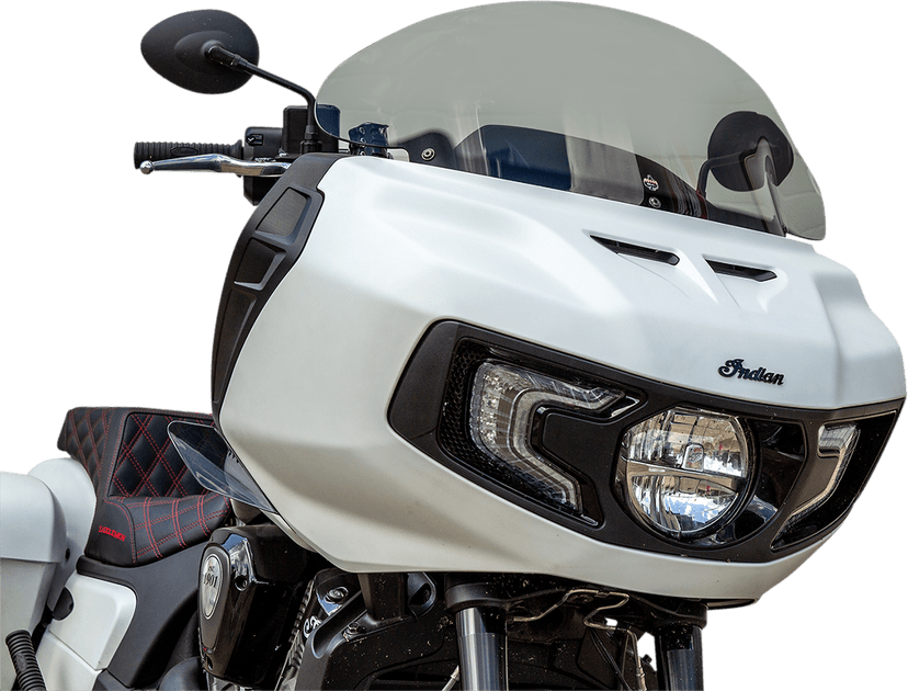 KLOCK WERKS 2312-0835 Flare® Windshield - 11" - Tinted - '20-'25 Indian — image 3 of 4