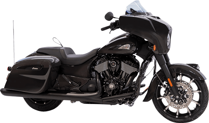 KLOCK WERKS 2312-1249 Ice Flare® Windshield - 10" - Blue Ice - '14-'26 Indian — image 3 of 5