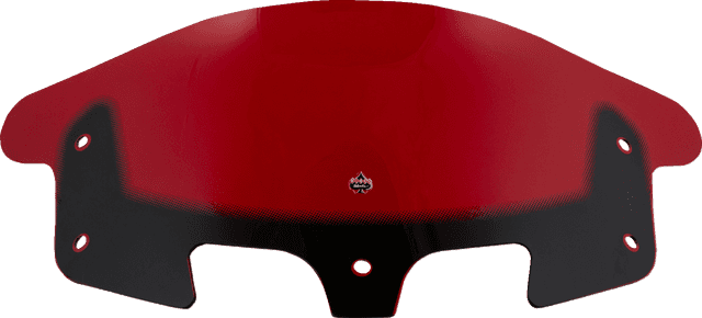 KLOCK WERKS 2312-1250 Kolor Flare® Windshield - 10" - Red - '14-'26 Indian — image 2 of 5