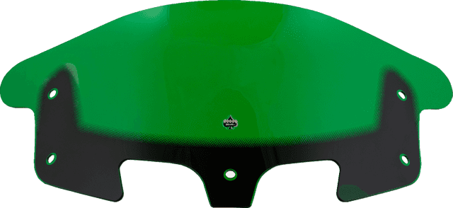 KLOCK WERKS 2312-1253 Kolor Flare® Windshield - 10" - Green - '14-'26 Indian — image 2 of 5