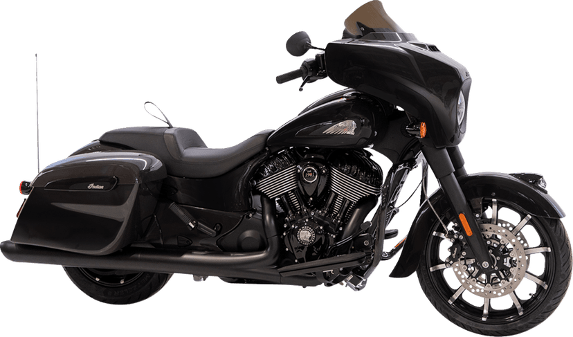 KLOCK WERKS 2312-1256 Kolor Flare® Windshield - 10" - Bronze - '14-'26 Indian — image 4 of 5
