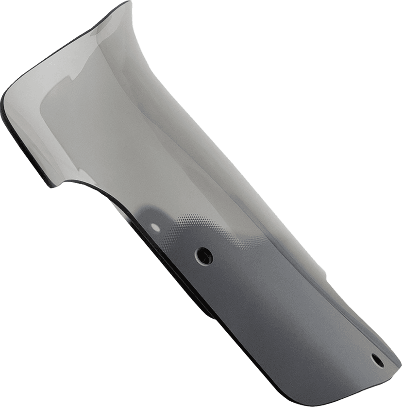 KLOCK WERKS 23121512 Flare® Windshield - 9" - Tint - Chieftain PowerPlus/Roadmaster PowerPlus — image 1 of 4