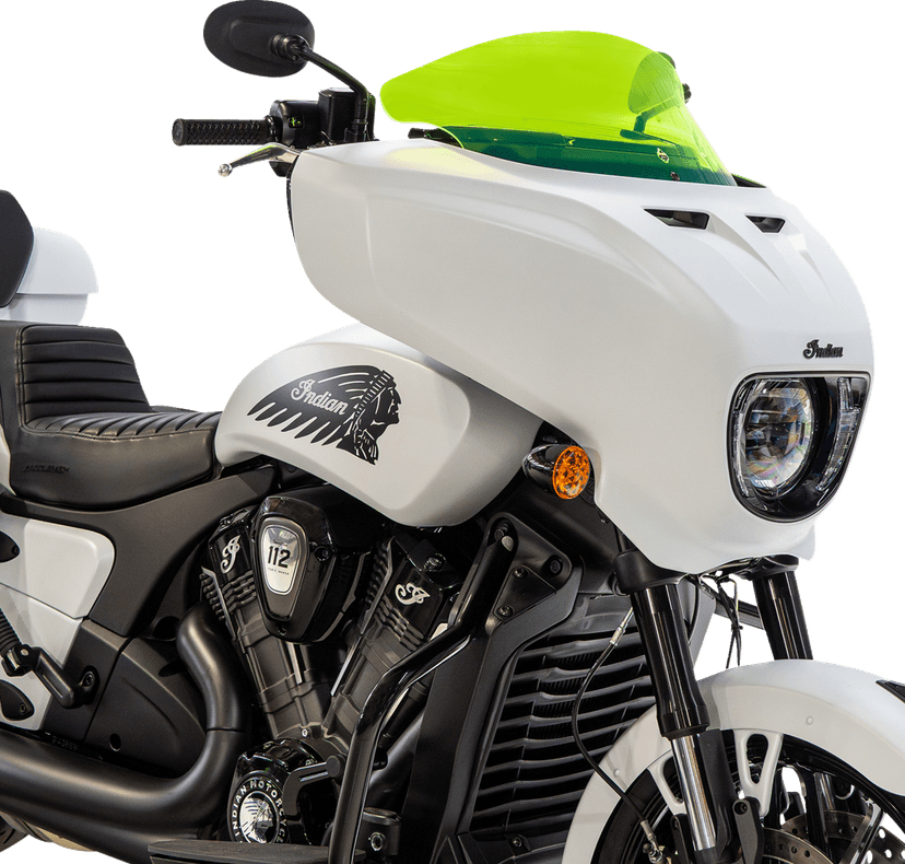 KLOCK WERKS 23121516 Windshield - 9" - Green Ice - Chieftain PowerPlus/Roadmaster PowerPlus — image 3 of 4
