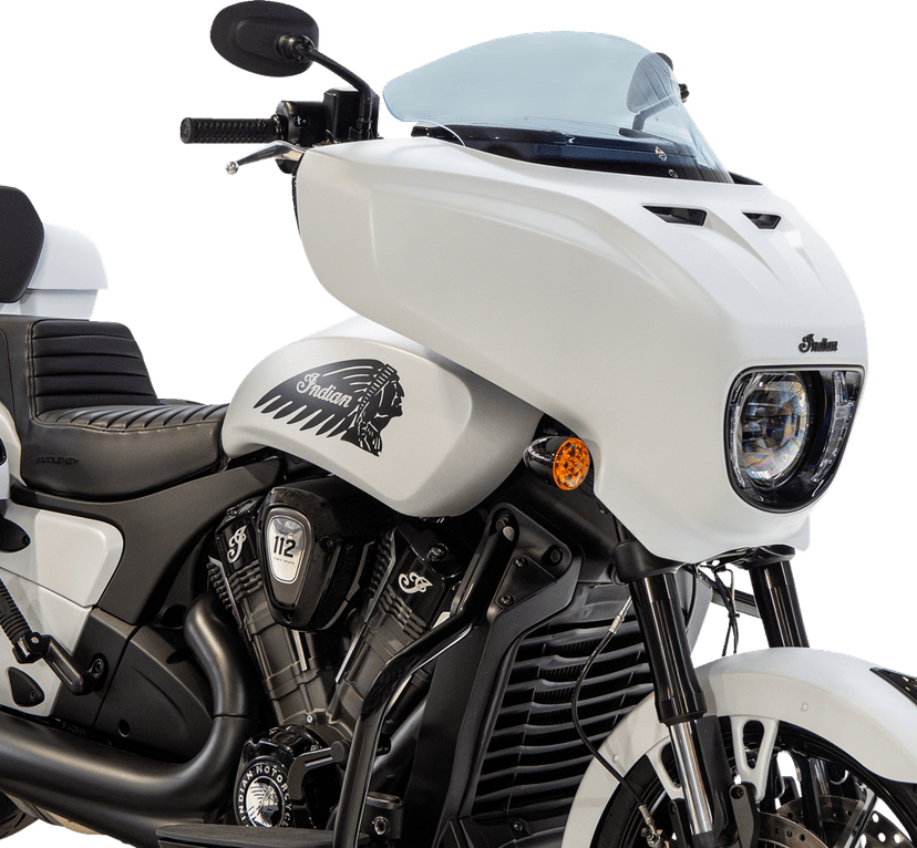 KLOCK WERKS 23121517 Windshield - 9" - Blue Ice - Chieftain PowerPlus/Roadmaster PowerPlus — image 4 of 4