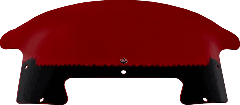 KLOCK WERKS 23121518 Windshield - 9" - Red - Chieftain PowerPlus/Roadmaster PowerPlus — image 2 of 4
