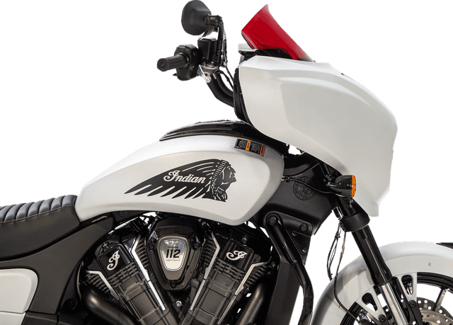 KLOCK WERKS 23121518 Windshield - 9" - Red - Chieftain PowerPlus/Roadmaster PowerPlus — image 3 of 4
