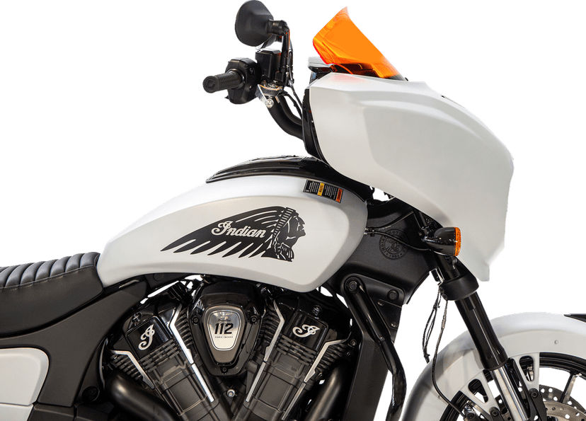 KLOCK WERKS 23121519 Windshield - 9" - Orange - Chieftain PowerPlus/Roadmaster PowerPlus — image 4 of 4