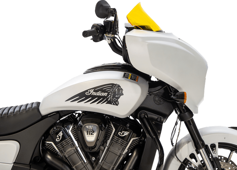 KLOCK WERKS 23121520 Windshield - 9" - Yellow - Chieftain PowerPlus/Roadmaster PowerPlus — image 4 of 4
