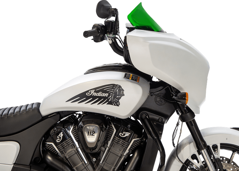 KLOCK WERKS 23121521 Windshield - 9" - Green - Chieftain PowerPlus/Roadmaster PowerPlus — image 4 of 4