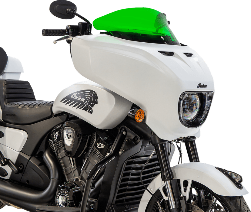 KLOCK WERKS 23121521 Windshield - 9" - Green - Chieftain PowerPlus/Roadmaster PowerPlus — image 3 of 4