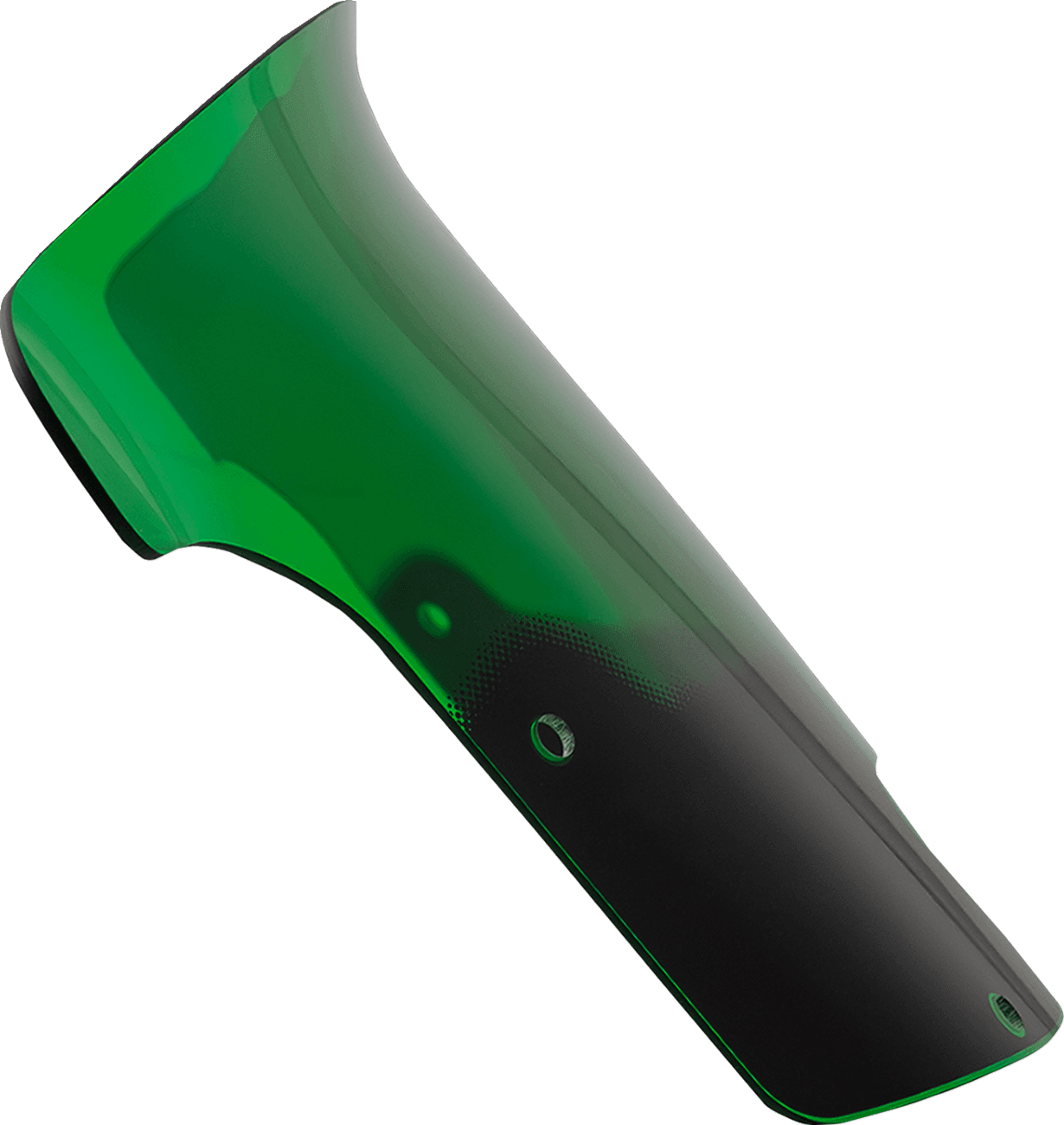 KLOCK WERKS 23121521 Windshield - 9" - Green - Chieftain PowerPlus/Roadmaster PowerPlus