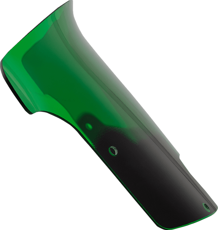KLOCK WERKS 23121521 Windshield - 9" - Green - Chieftain PowerPlus/Roadmaster PowerPlus — image 1 of 4