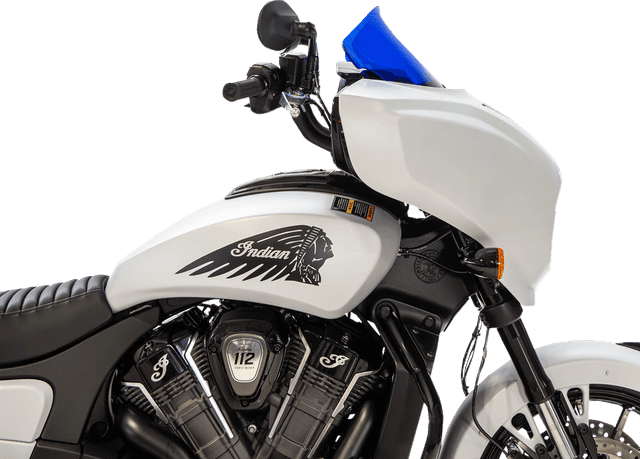 KLOCK WERKS 23121522 Windshield - 9" - Blue - Chieftain PowerPlus/Roadmaster PowerPlus — image 4 of 4