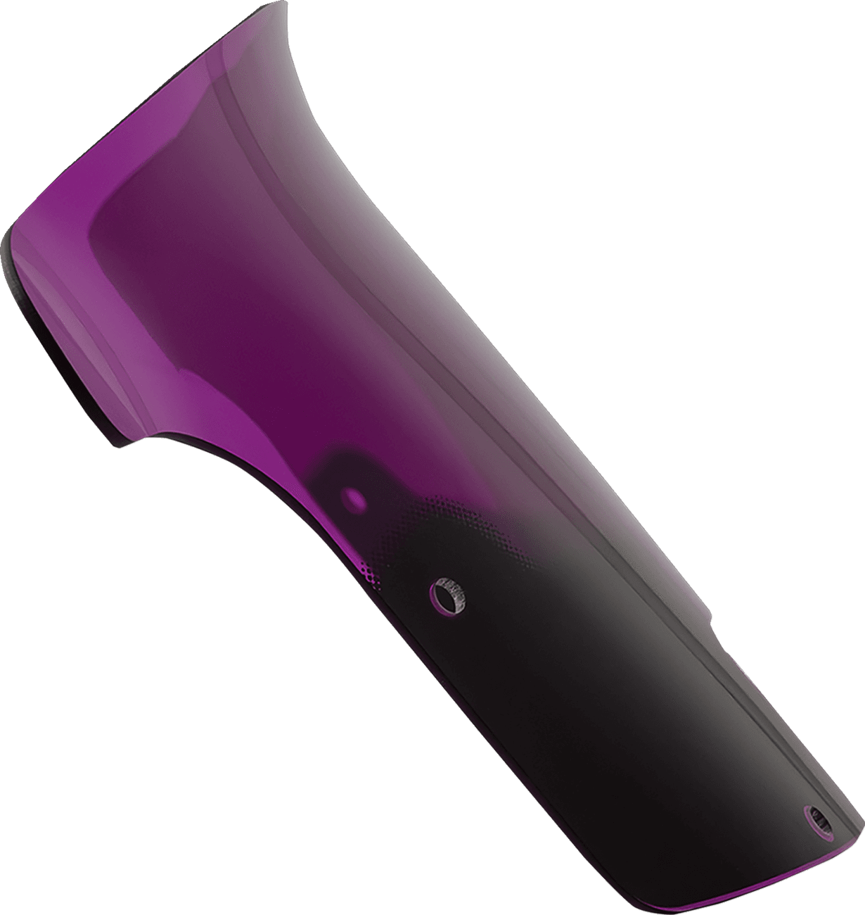 KLOCK WERKS 23121523 Windshield - 9" - Purple - Chieftain PowerPlus/Roadmaster PowerPlus