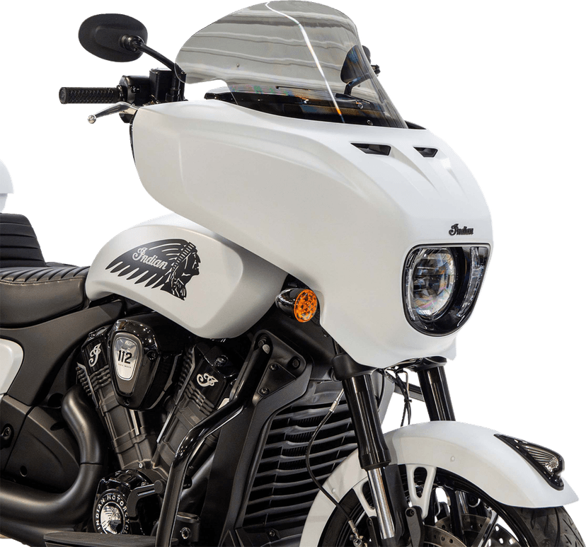 KLOCK WERKS 23121526 Flare® Windshield - 12" - Tint - Chieftain PowerPlus/Roadmaster PowerPlus — image 3 of 4