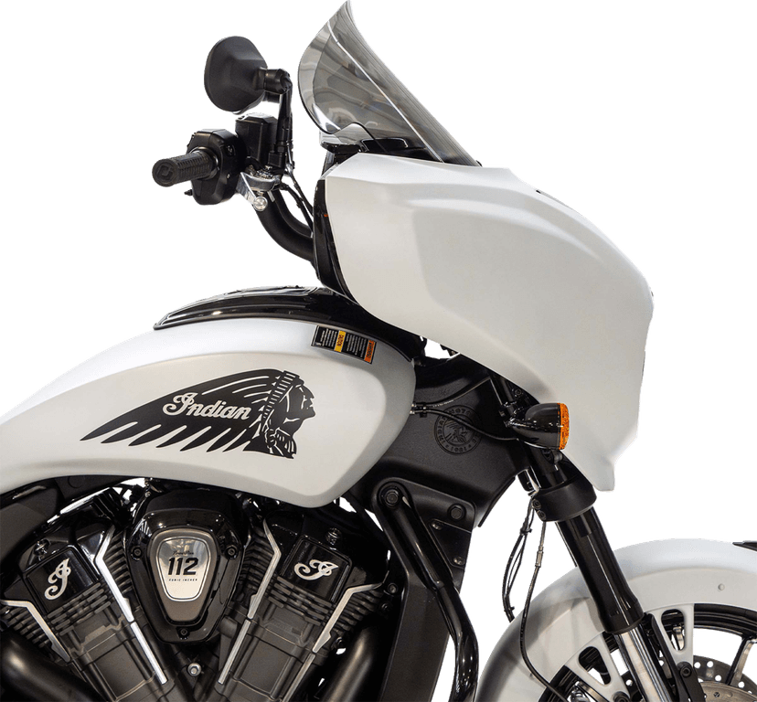 KLOCK WERKS 23121526 Flare® Windshield - 12" - Tint - Chieftain PowerPlus/Roadmaster PowerPlus — image 4 of 4
