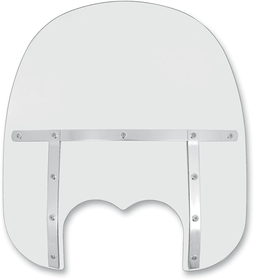 MEMPHIS SHADES 2313-0134 Fats Windshield - 17" - Clear - FXDF — image 1 of 3