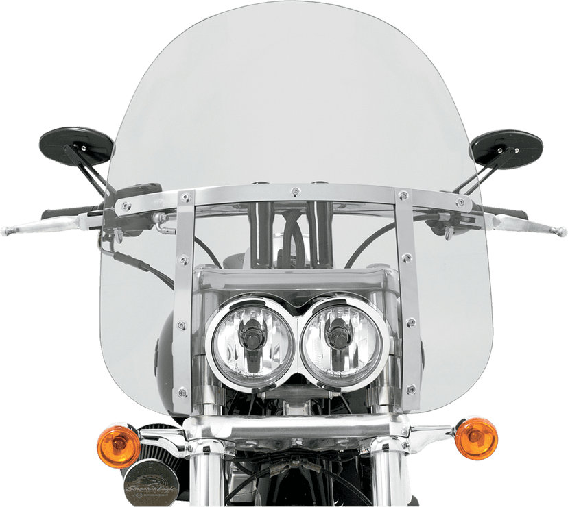 MEMPHIS SHADES 2313-0134 Fats Windshield - 17" - Clear - FXDF — image 3 of 3