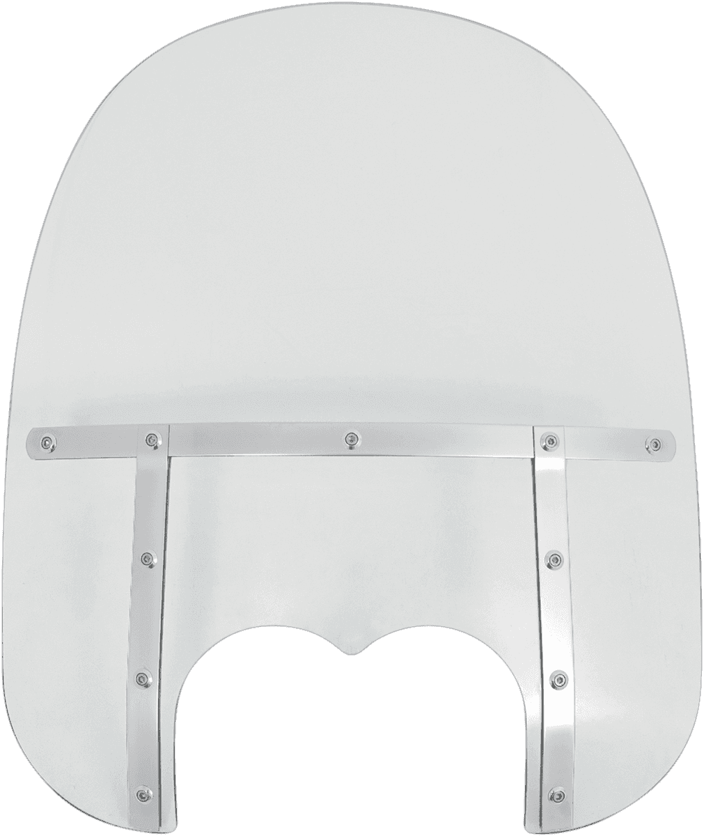 MEMPHIS SHADES 2313-0140 Fats Windshield - 19" - Clear - FXDF