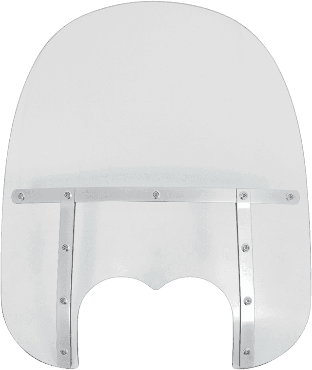 MEMPHIS SHADES 2313-0140 Fats Windshield - 19" - Clear - FXDF