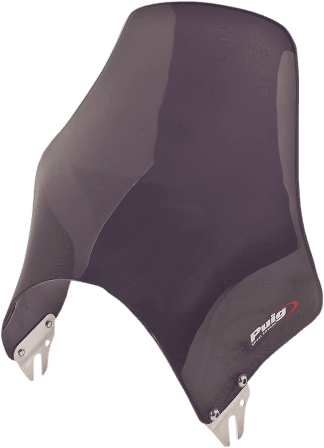 PUIG HI-TECH PARTS 2313-0243 Naked Windshield - Dark Smoke
