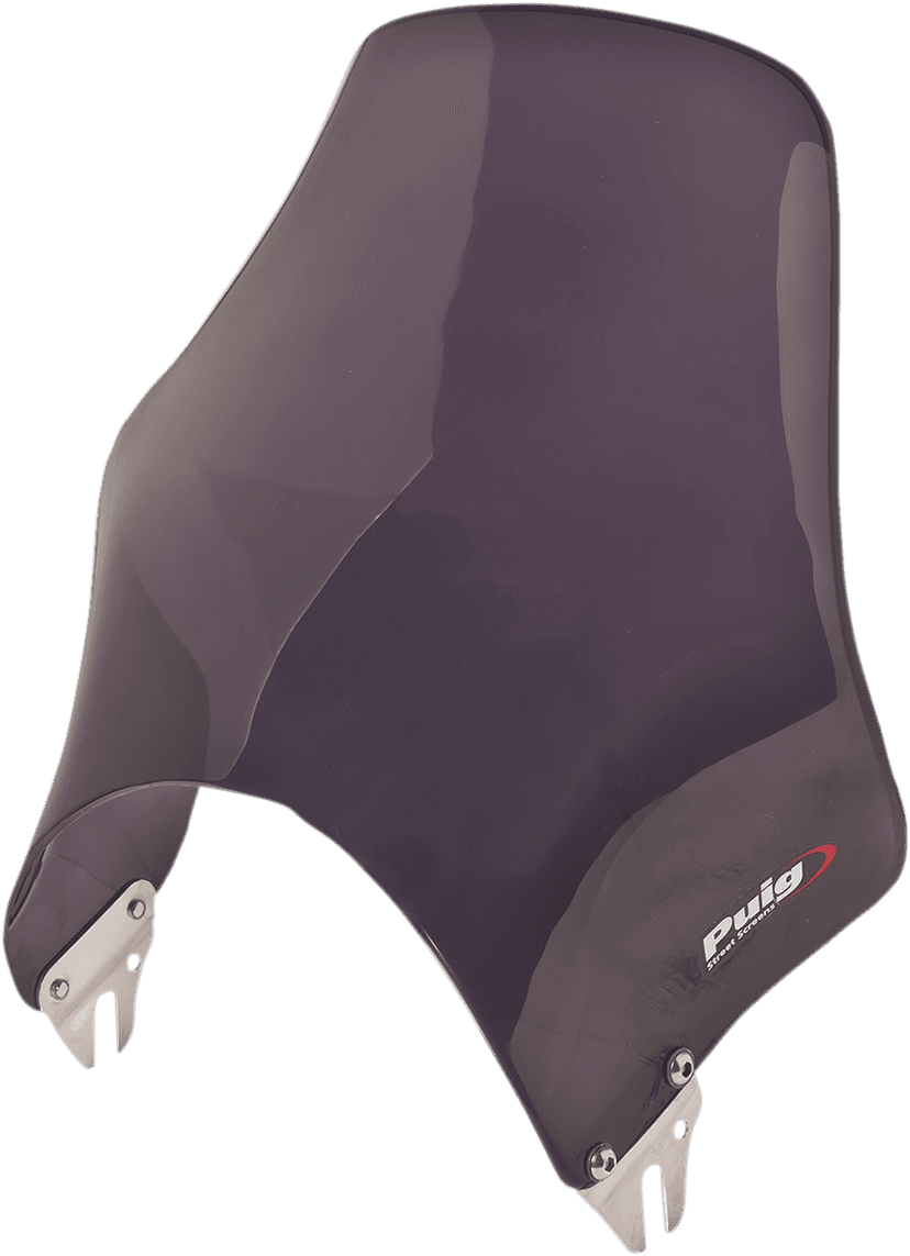 PUIG HI-TECH PARTS 2313-0243 Naked Windshield - Dark Smoke