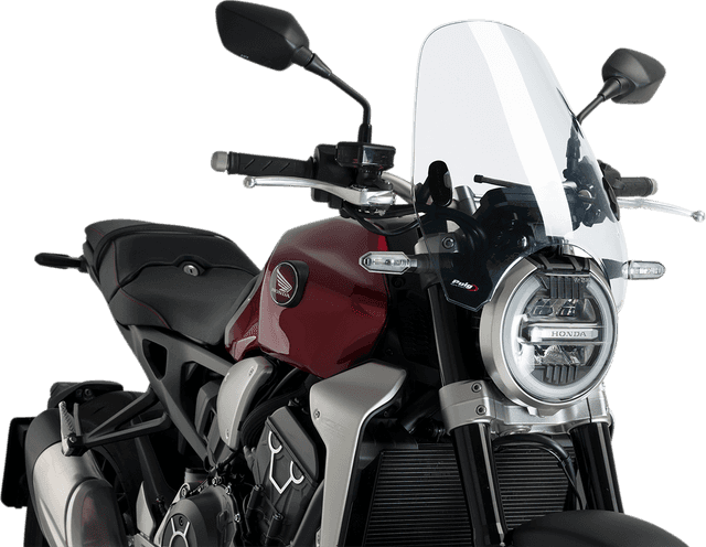 PUIG HI-TECH PARTS 2313-0254 Custom II Windshield - Clear - X11
