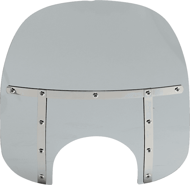 MEMPHIS SHADES 2313-0269 Fats Windshield - 17" - Headlight - Black Smoke