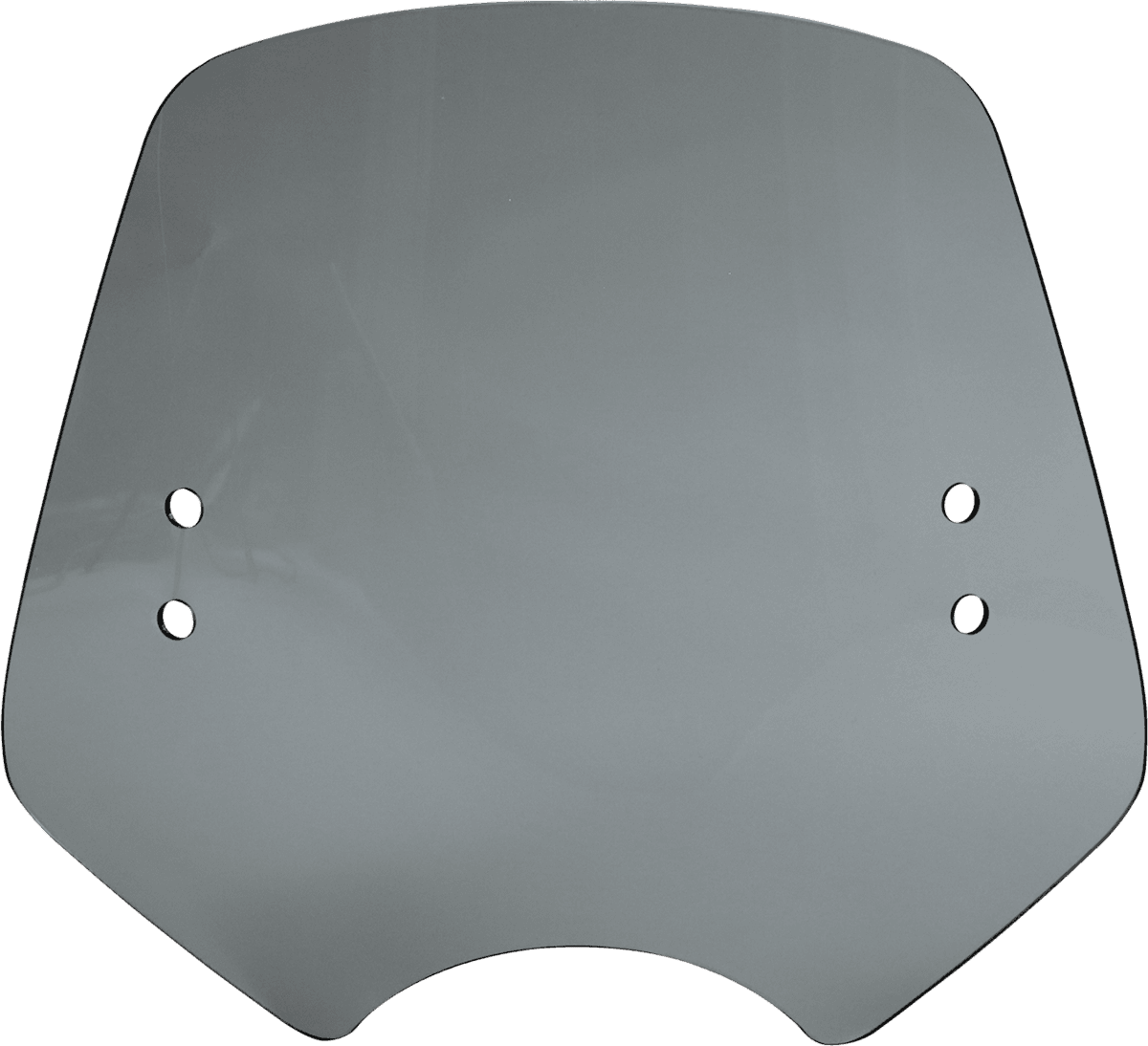 MEMPHIS SHADES 2313-0290 Shooter Windshield - Black Smoke