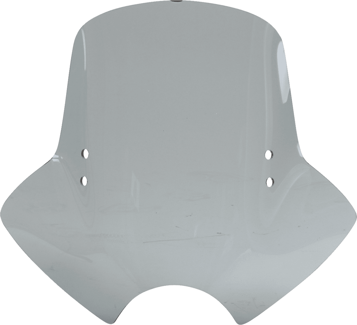 MEMPHIS SHADES 2313-0292 Demon Windshield - Black Smoke