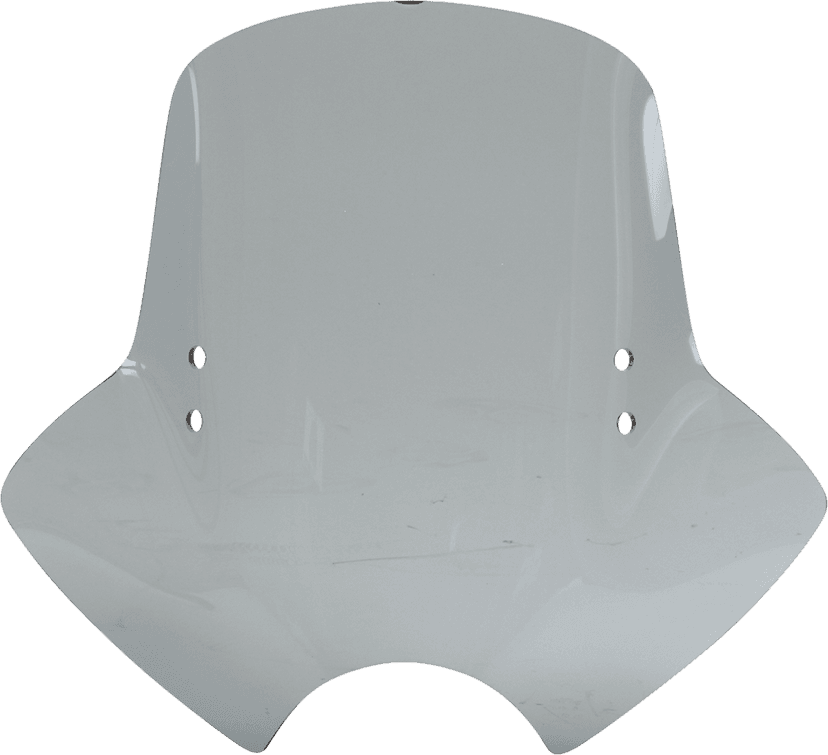 MEMPHIS SHADES 2313-0292 Demon Windshield - Black Smoke