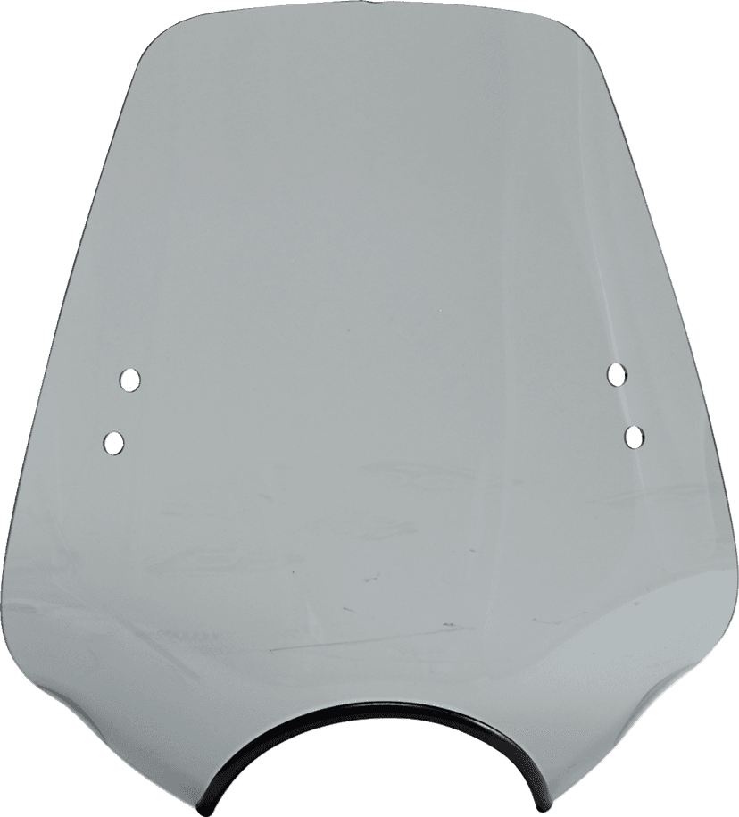 MEMPHIS SHADES 2313-0294 Classic Deuce Windshield - Black Smoke