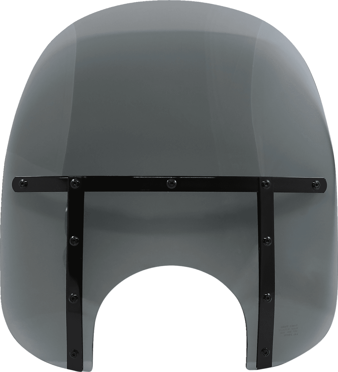 MEMPHIS SHADES 2313-0312 Fats Windshield - 17" - Headlight - Black Smoke