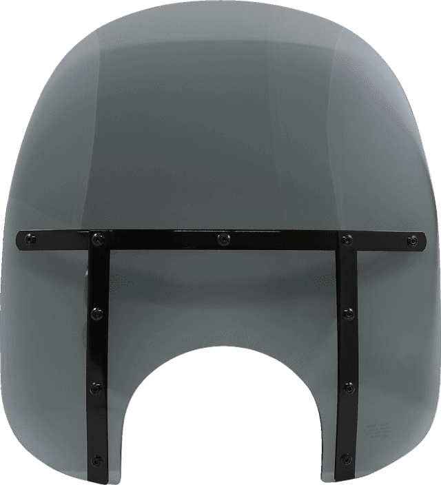 MEMPHIS SHADES 2313-0312 Fats Windshield - 17" - Headlight - Black Smoke