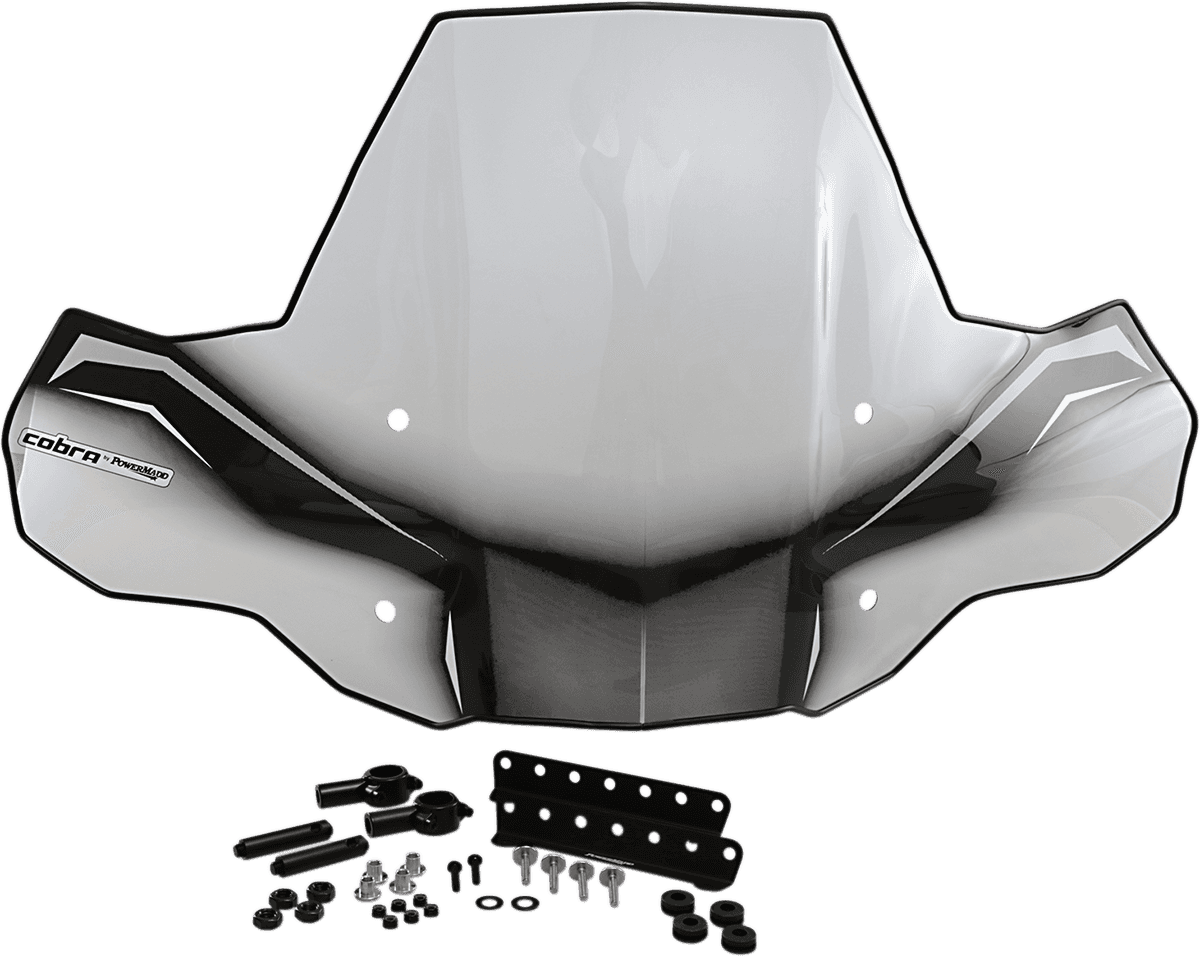 POWERMADD 2317-0124 Windshield - Standard Mount