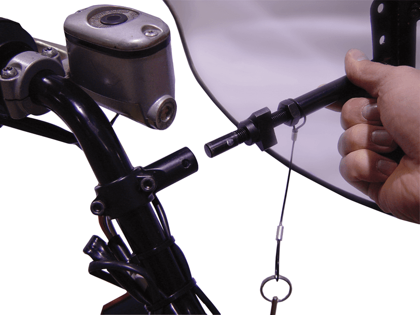 POWERMADD 2317-0125 Windshield - Rapid Release - Cut Out — image 2 of 2