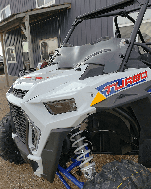 KLOCK WERKS 2317-0418 Flare® Windshield - 9-3/4" - Clear - RZR — image 2 of 2