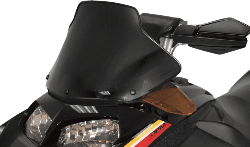 POWERMADD 2318-0043 Windshield - 11" - Black - Ski Doo — image 3 of 3