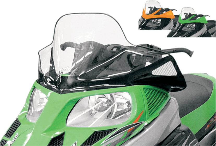 POWERMADD 2318-0054 Windshield - 14.5" - Tinted - Arctic Cat — image 2 of 2